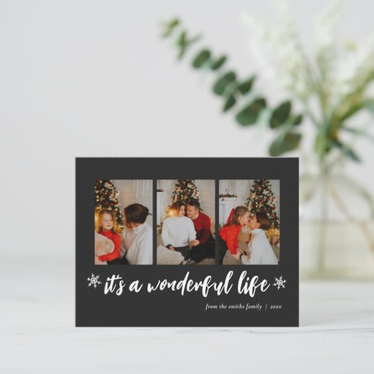 素敵な人生ブラッククリスマス3の写真 シーズンポストカード (スタンド正面)