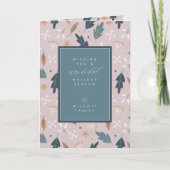 素敵な休日をお祈り |写真の追加 シーズンカード (正面)