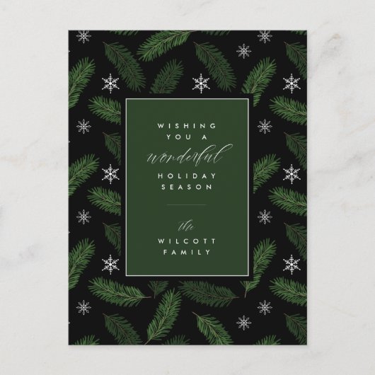 素敵な休日をお祈り |写真の追加P ポストカード (正面)