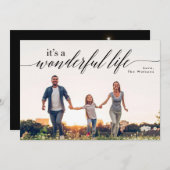 素敵な休日クリスマスフォトカード シーズンカード (正面/裏面)