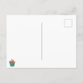 素敵な休日！かわいいペンギン |クリスマスおもしろい。 ポストカード (裏面)