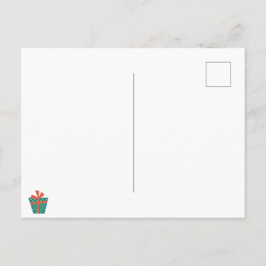 素敵な休日！かわいいペンギン |クリスマスおもしろい。 ポストカード (裏面)