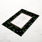 素敵な休暇をお過ごしください | 写真を追加 箔シーズンカード (回転した状態)