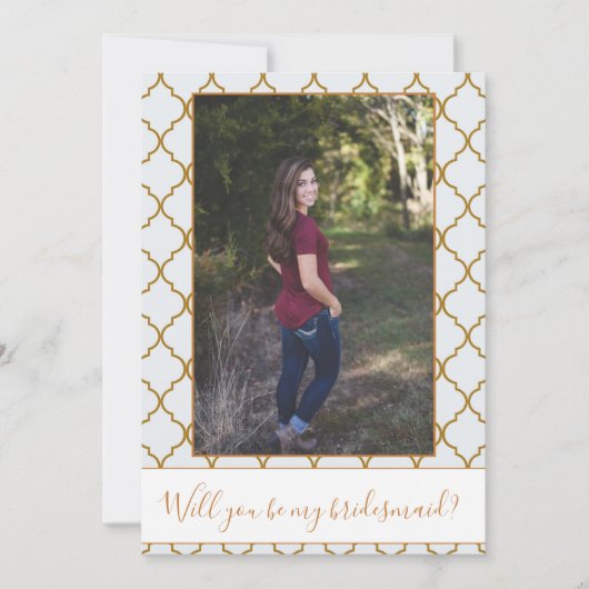 素敵な写真の花嫁の提案を調整縁ど可能 招待状 (正面)