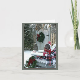 素敵な冬の日 カード