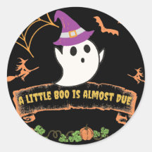 素敵な可愛い小さなハロウィーンブオレンジベイビーシャワー