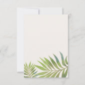 素敵な夏のウェディング ソーシャルメディアカード (裏面)