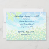 素敵な夏の婚約パーティ 招待状 (裏面)