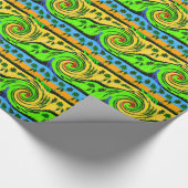 素敵な夏の波の色 ラッピングペーパー (角)