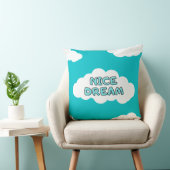 素敵な夢の雲ペタン模様 クッション (椅子)