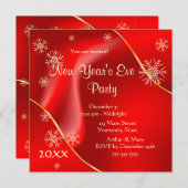 素敵な大晦日パーティー2022 招待状 (正面/裏面)