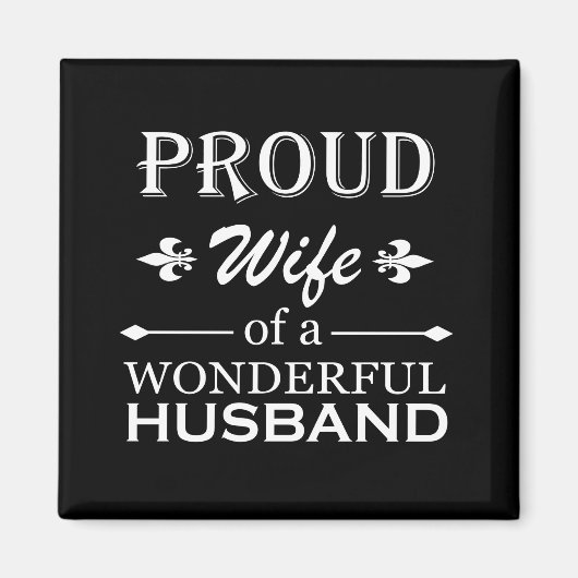 素敵な夫の自慢の妻 マグネット (正面)