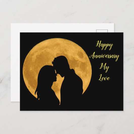 素敵な夫婦との記念日 ポストカード (正面/裏面)