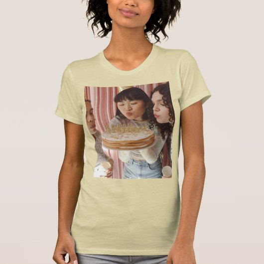 素敵な女の子のTシャツのタイトル Tシャツ (正面)