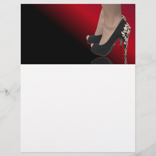 素敵な女性の靴 チラシ (正面)