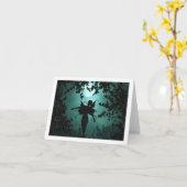 素敵な妖精のノートカード カード (黄色い花)