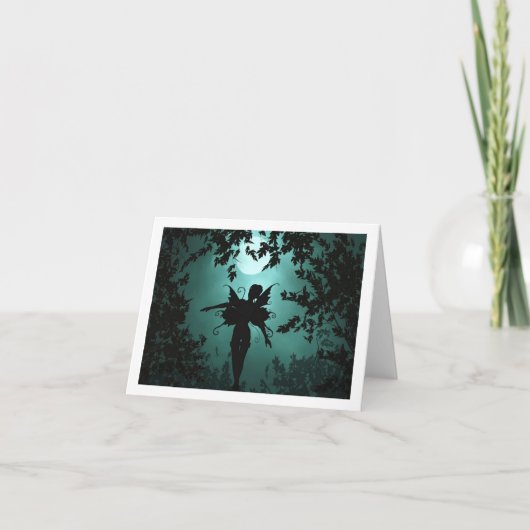 素敵な妖精のノートカード カード (正面)