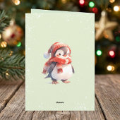 素敵な娘ペンギングリーン クリスマス