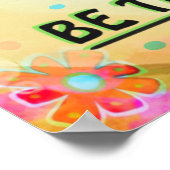 素敵な子供のフローラ教室のインスピレーション ポスター (角)