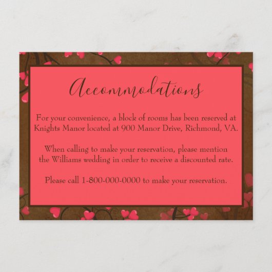 素敵な宿泊施設 エンクロージャーカード (正面)