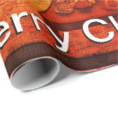 素敵な居心地の良いクリスマスファミリーギャザー ラッピングペーパー (ロールコーナー)