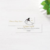 素敵な幽霊ハロウィーンベビーシャワーおむつラッフル (デスク)