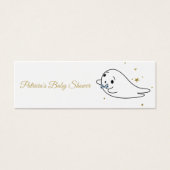 素敵な幽霊ハロウィーンベビーシャワーおむつラッフル (正面)