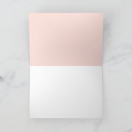 素敵な幽霊ハロウィーン赤ちゃんシャワーありがとう カード (内部)