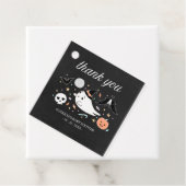 素敵な幽霊ハロウィーン赤ちゃんシャワーありがとう フェイバータグ (インサイチュ)