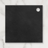 素敵な幽霊ハロウィーン赤ちゃんシャワーありがとう フェイバータグ (裏面)