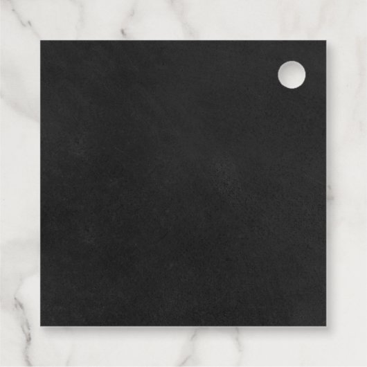 素敵な幽霊ハロウィーン赤ちゃんシャワーありがとう フェイバータグ (裏面)