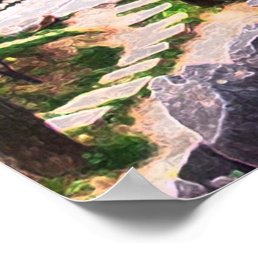 素敵な庭 ポスター (角)