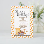 素敵な弁護士の誕生日に カード (スタンド正面)