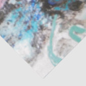 素敵な抽象芸術海の水の塩味のギフトラップ 薄葉紙 (詳細)