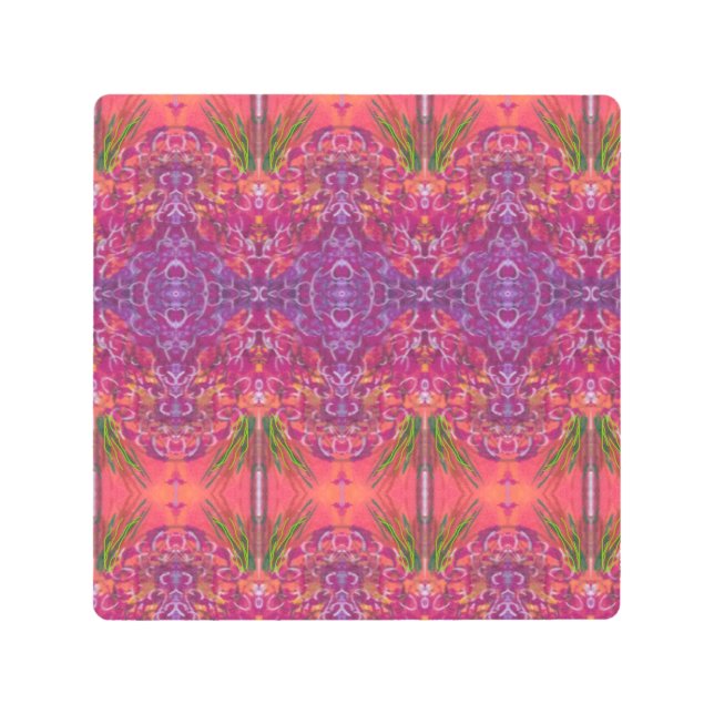 素敵な抽象芸術 メタルプリント (正面)