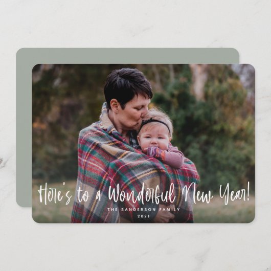 素敵な新年の写真はこちら シーズンカード (正面/裏面)