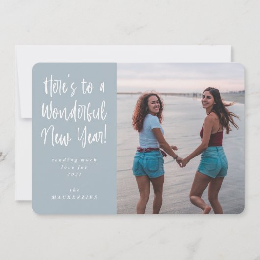 素敵な新年の写真はこちら シーズンカード (正面)