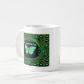 素敵な日とより良い夜の蝶を持っている.png コーヒーマグカップ (正面左)