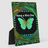 素敵な日とより良い夜の蝶を持っている.png フォトプラーク (側面)