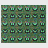 素敵な日とより良い夜の蝶を持っている.png ラッピングペーパー (フラット)