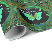 素敵な日とより良い夜の蝶を持っている.png ラッピングペーパー (ロールコーナー)