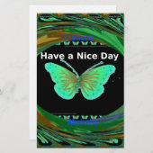 素敵な日とより良い夜の蝶を持っている.png 便箋 (正面/裏面)