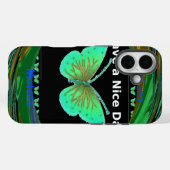 素敵な日とより良い夜の蝶を持っている.png Case-Mate iPhoneケース (裏面 (横))