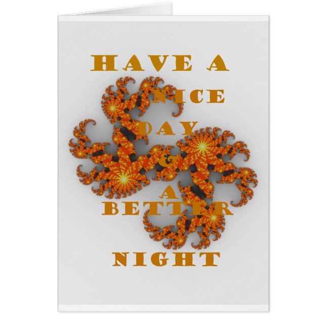 素敵な日とより良い夜 (正面)