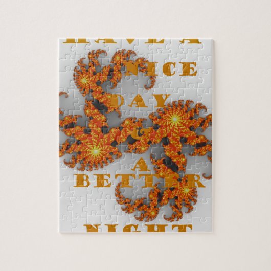 素敵な日とより良い夜 ジグソーパズル (縦)