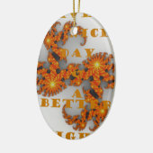 素敵な日とより良い夜 セラミックオーナメント (左)