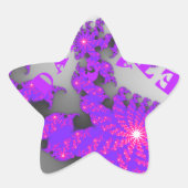 素敵な日と良い夜 星シール (正面)