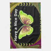 素敵な日を過ごすHakuna Matata文字.png キッチンタオル (縦)