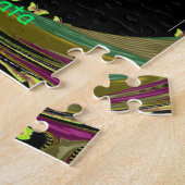 素敵な日を過ごすHakuna Matata文字.png ジグソーパズル (側面)