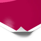 素敵な日ピンクの花のポスター ポスター (コーナー)